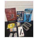 Compression socks, camera, weights 2