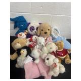 Group of stuffed animals