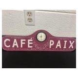 24ï¿½x7ï¿½ wood case paix clock