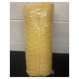 New King size yellow throw