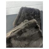 Faux fur pillow covers