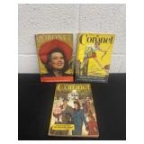 3 vintage Coronet books 1949