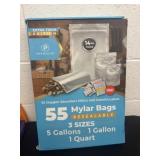 55 3 size gallon 1 gallon and 1 quart