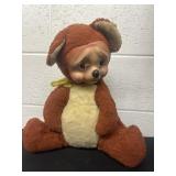 14ï¿½ Vintage Rubber Face Bear Plush Stuffed Animal