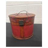 8ï¿½ leather wood box