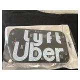 New Lyft uber car sign