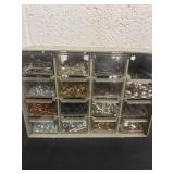 6ï¿½x9.5ï¿½ organizer with  screws and  nails