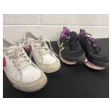 4y Nike and under armor shoes