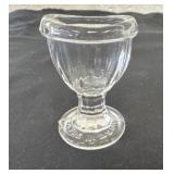1930s Vintage Clear Glass Eye Wash Cup Ocular