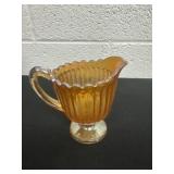4ï¿½ vintage carnival glass creamer