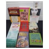 Group of books, some are vintage