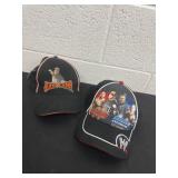 John Cena and WWE hats