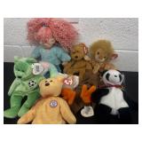 Group of ty beanie babies