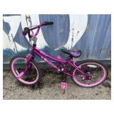 2 Cool Girls Purple BMX Bike
