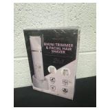 New bikini trimmer and facial hair shaver