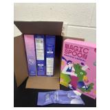 4 boxes of magic spoon protein cereal.