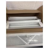 4 white base board register