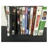 Group of dvds
