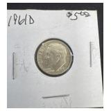 1961d silver dime
