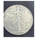 1938 Walking Liberty Half Dollar,