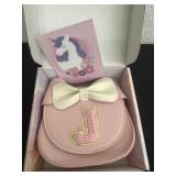 New letter j kids purse
