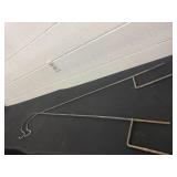 2 large Shepard hooks