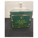 Glass cooking pot