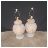 Matching table lamps