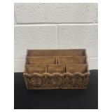 12ï¿½x7ï¿½ vintage Lerner faux wood plastic desk