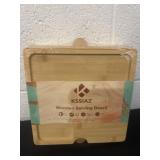 New wooden serving board
