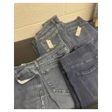Size 16 size 8x29 and 38-30 jeans