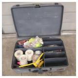 Tackle box with miscellaneous tackle