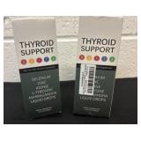 2 thyroid supports.