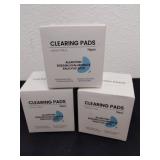 Three new boxes of clearing pads 70 pieces each