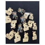 New cease fire now and leprechaun pins