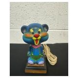 7ï¿½ vintage squishy toy plastic teddy bear lamp