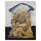 Wood blocks in bag