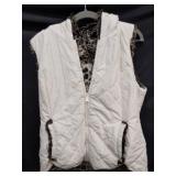 Size small reversible hooded vest