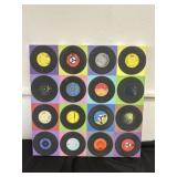 Decor Record Canvas 24x24