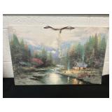 21x14 Outdoor Wilderness Wood Sign