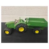 Plastic John Deere tractor