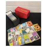 Group of Pokï¿½mon cards.