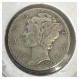1944 Mercury Dime