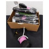 Eight new packages of braiding hair pieces