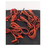 Eight new fluke TL 75 hardpoint test lead sets