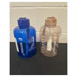 2 water bottles