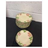 Vintage Franciscan Desert Rose fruit bowl  And