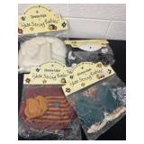 Group of shoe string babies dress ups clothes