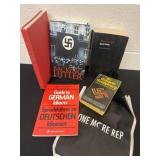 Group of German books.