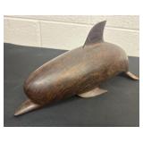 14' iron wood dolphin.  Tail has chip